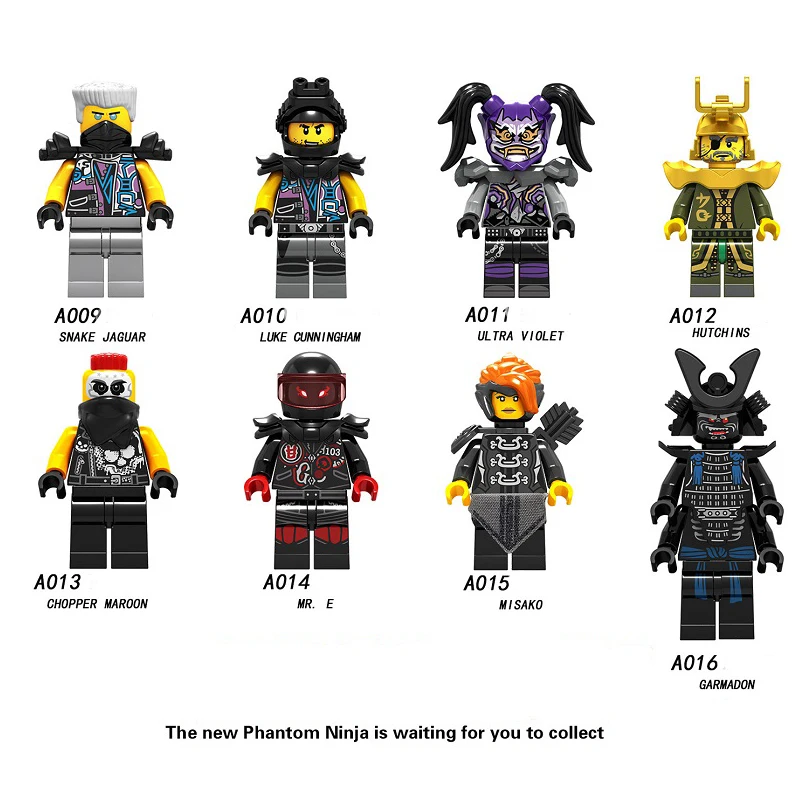 

New Legoing Star Wars MiniFigure Garmadon Snake Jaguar Mini Figure Bricks Building Blocks Enlighten Toys for Children Boys Gifts