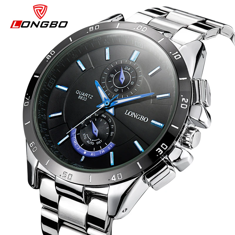 

2016 LONGBO Quartz Watch Men Clock Famous Top Brand Luxury Wrist Watches Male Wristwatch Quartz-Watch Relogio Masculino Hodinky