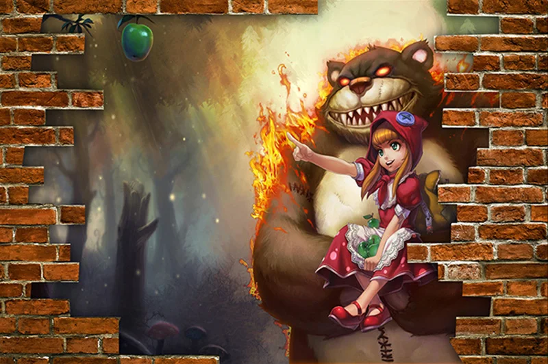 League Of Legends Jogo Foto Papel De Parede 3d Papel De Parede