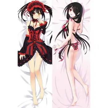 

Sexy Girl Japanese Anime DATE A LIVE Tokisaki Kurumi Throw Otaku Dakimakura Gifts Bedding Hugging Body Pillow Case 150x50 CM