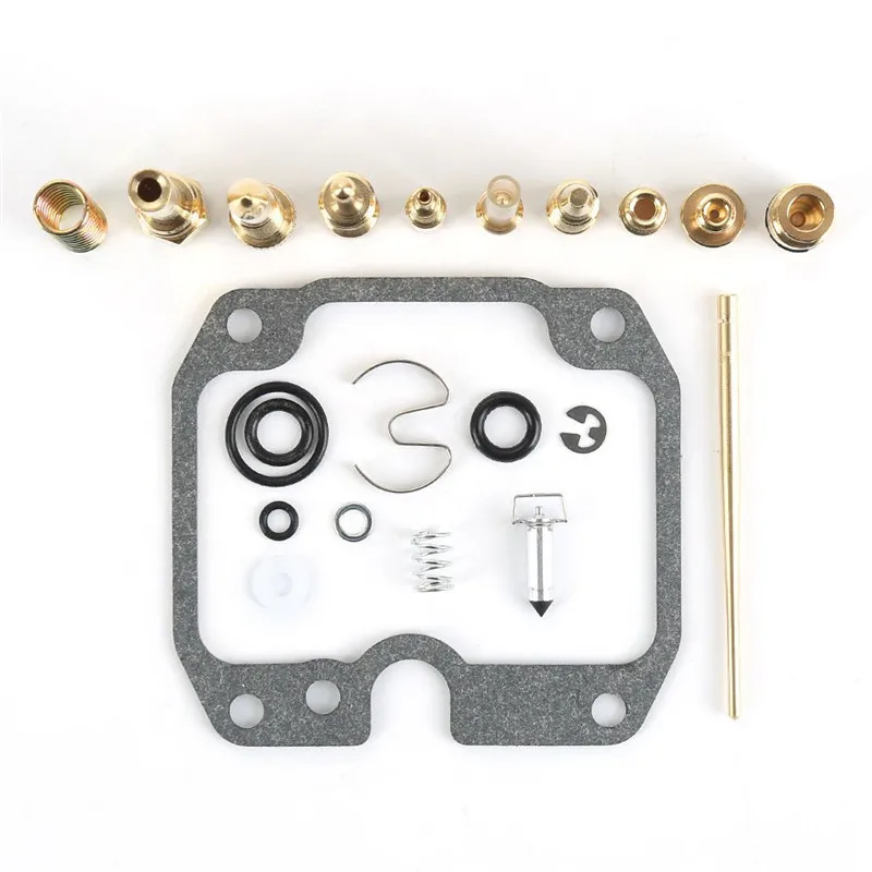 Motorcycle Carburetor Carb Rebuild Repair Kit For Kawasaki Bayou 250 KLF250 ATV 2003 2004 2005 2006  (2)