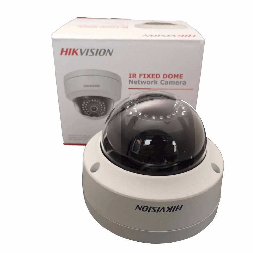 

Hikvision 4MP IP Camera DS-2CD2142FWD-I Network Dome Camera H.265 High Resolution CCTV Camera with SD Card Slot IP67