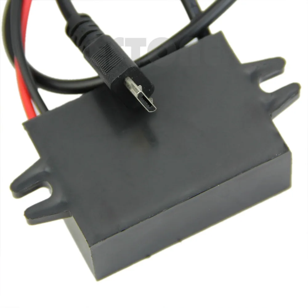Преобразователь питания постоянного тока 8 50 в до 5 В выход Micro USB 12 В/24 В|Инверторы