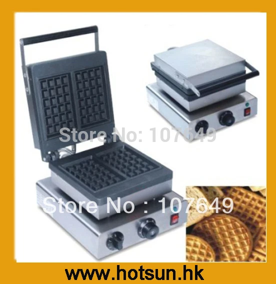110V 220V Electric Belgian Liege Waffle Baker Maker Machine Ironin Waffle Makers from Home