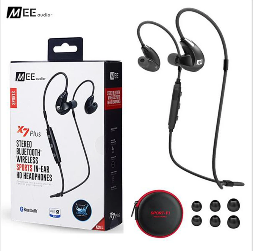 

MEE Audio X5 X6 Plus X7 X8 Wireless Noise Isolating Waterproof In Ear Stereo Headset Bluetooth Running Handfree Sports Earphones