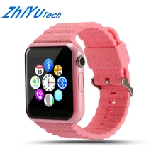 ZhiYuTech Children Security Anti-lost GPS Tracker Waterproof Smart Watch V7K With Camera Kids SOS Emergency For Iphone&Andro