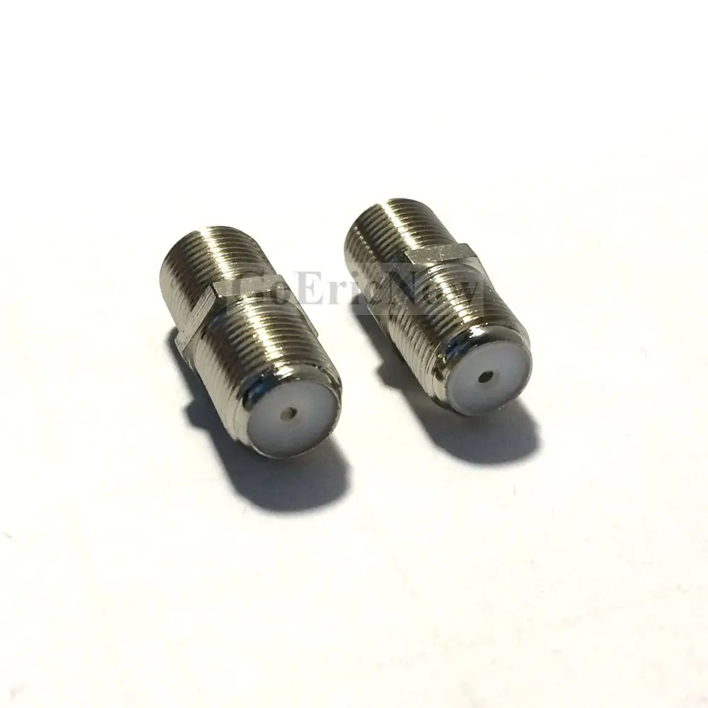 1 шт. RF коаксиальный F Тип муфта адаптер разъем F/F Jack RG6 разъем|Соединители| |
