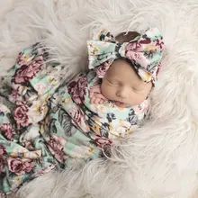 Мягкое одеяло из муслина для новорожденных с цветочным рисунком; хлопковое Пеленальное Одеяло для новорожденных; хлопковое Пеленальное полотенце для новорожденных