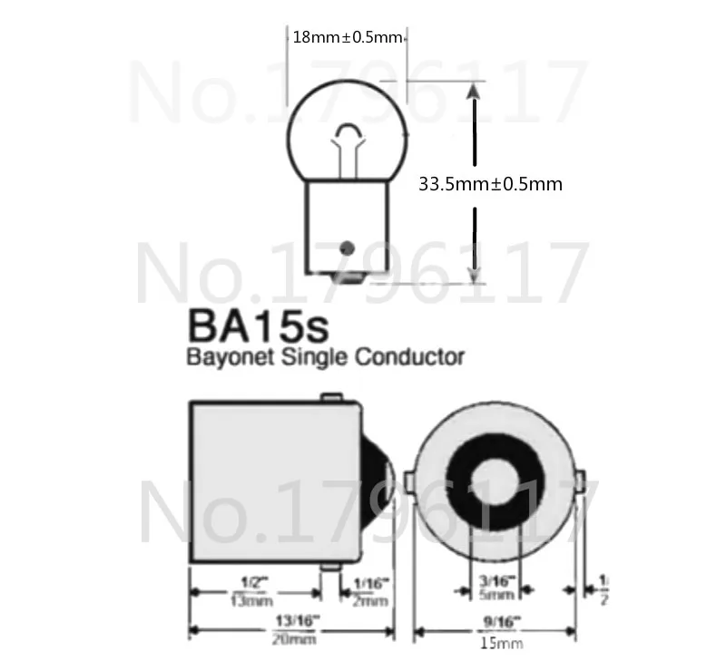 10x G18 89 R10W 12 В 10 Вт BA15s 1156 2405 автомобильная лампа двери фары прозрачные