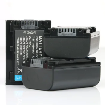 

LANFULANG 3-Pack NP-FV50 NP FV50 Replacement Batteries for Sony FDR-AX30 FDR-AX33 FDR-AX100 FDR-AXP33 FDR-AXP35 FDR-AXP55