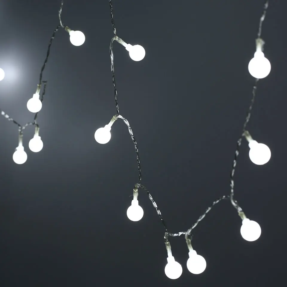 4m Christmas Lights Outdoor Led String Battery Operated Globe Fairy Christmas Lights Balls Indoor Tree Decorative Led Lights    04
