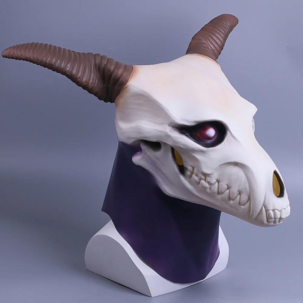 Anime The Ancient Magus' Bride Elias Ainsworth Cosplay Latex Mask Prop Halloween Masks (5)