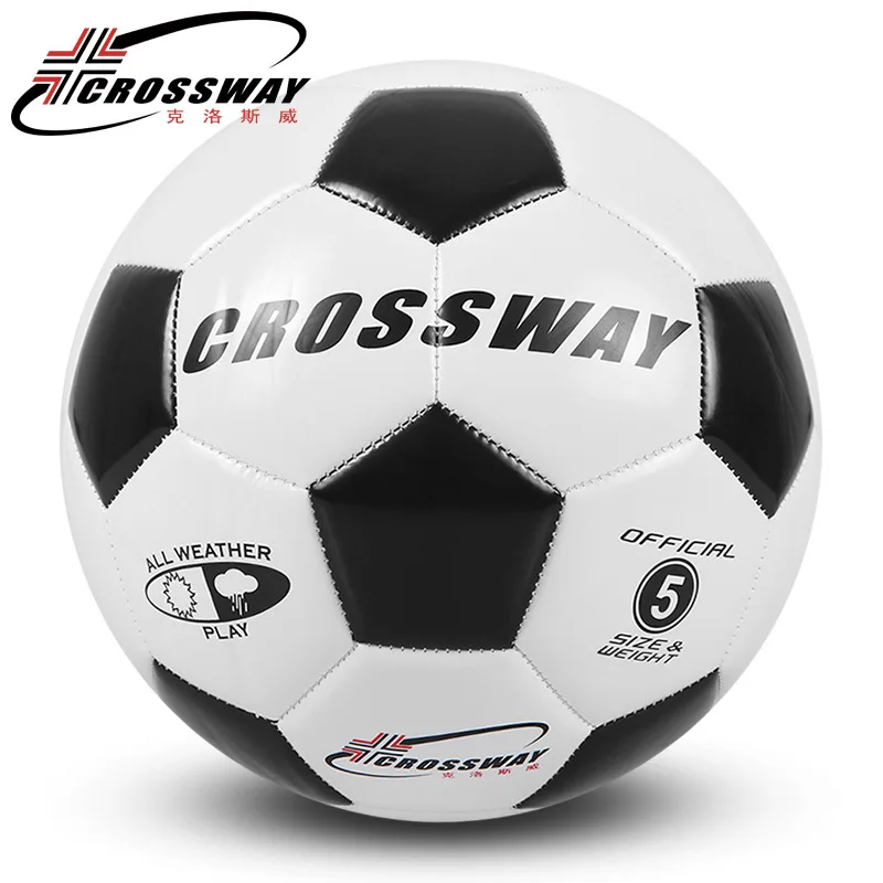 CROSSWAY бренд официальный размер 5 футбольный мяч PU гранулы противоскользящие футбольные тренировочные профессиональные футбольные мячи - Цвет: Soccer Ball 5