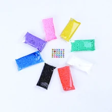 8 шт./лот ручной работы DIY мягкая полимерная Пена Моделирование глина набор снег жемчуг грязи Пластилин учебный пластилиновые игрушки для детей