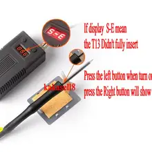 Мини цифровая Портативная паяльная станция с европейской вилкой, портативный паяльник, паяльная станция Transcend 936 с нагревателем T13