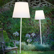 Водонепроницаемый Fiaccola Али Баба RGBW светодиодный напольный светильник, перезаряжаемая высота от 1 до 2 метров, регулируемый внутренний/открытый без держателя лампы