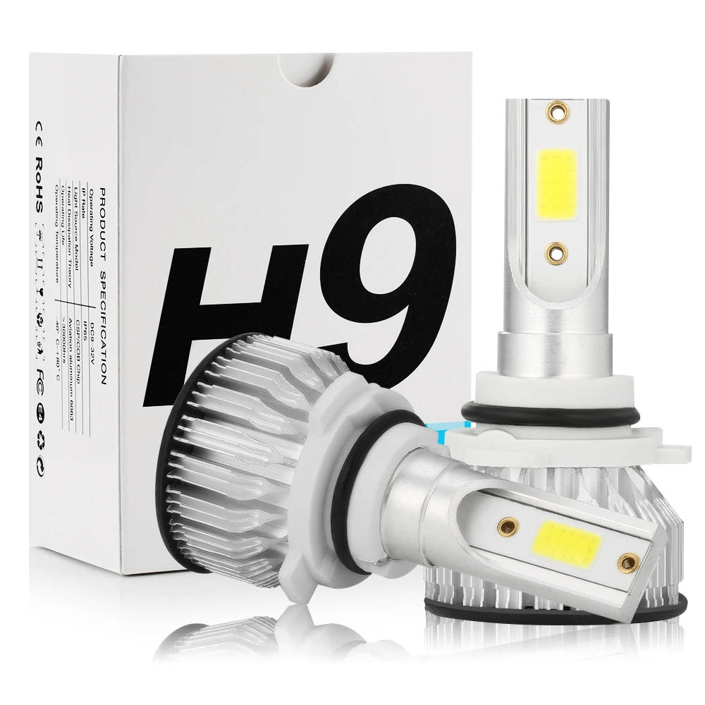 

NEW Arrivals Car Lights Bulbs LED H4 H7 H11 LED H1 H8 H9 9005 hb3 9006 hb4 9007 Auto Headlights 12V Led Light 36W 8000Lm