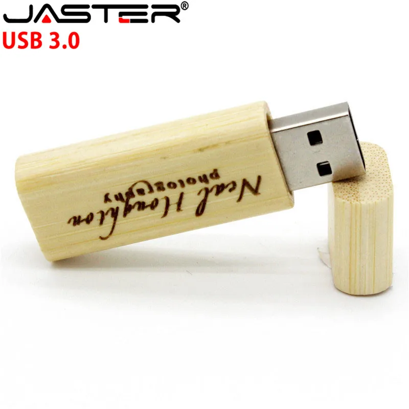 JASTER USB 3,0(10 шт. бесплатный логотип) деревянный клен usb диск usb флэш-накопитель карта памяти, Флеш накопитель pendrive 4 ГБ 8 ГБ 16 ГБ 32 ГБ 64 ГБ