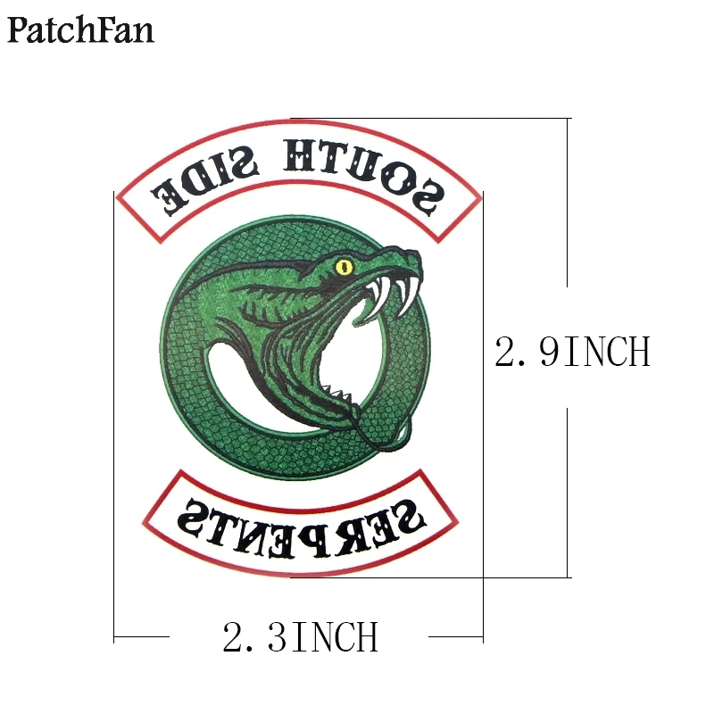 5 шт./компл. patchfan ривердейл Southside змея "сделай сам" крутой временный боди-арт татуировки Стикеры набор «сделай сам» для плеча Arm дропшиппинг A1073 - Цвет: 2