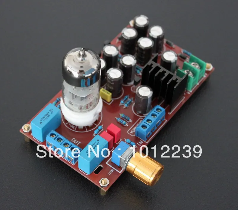Собранные 6N3 буфера предусилителя доска (законченный)|preamp board|buffer preampassembled board |