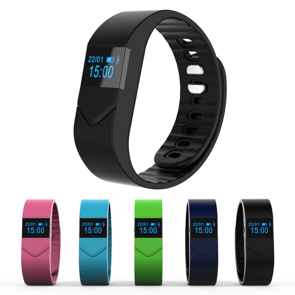 New Arrival Smart Bracelet Wristband with Anti Lost Reminder Sleep Monitor Heart Rate Monitor Watch for