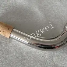 Превосходное Baritone Sax Шея хороший материал 21,5 мм никелирование