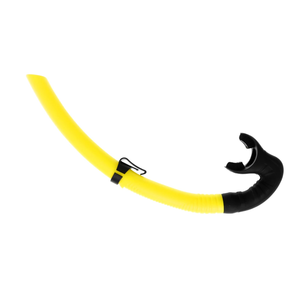 1 Pcs 37 cm Silicone Wet Breathing Tube Mouthpiece Underwater Free Scuba Diving Snorkeling Spearfishing Gear Men Women Kids