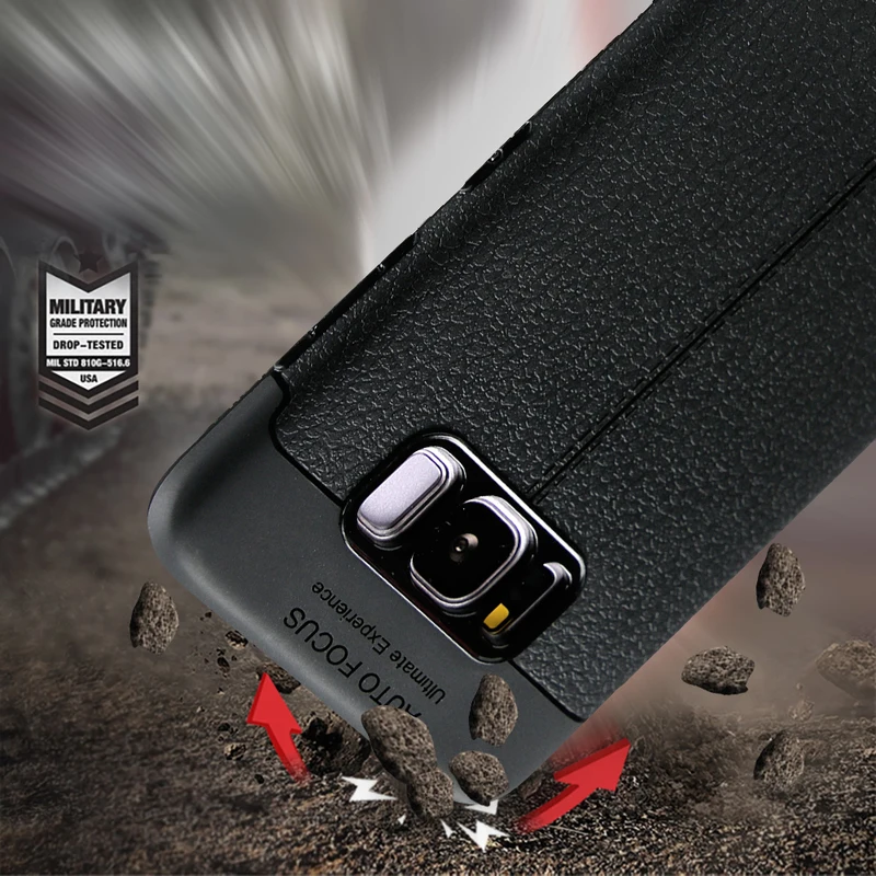 

NEW For Samsung Galaxy S9 Case Vintage Litchi Leather Pattern Soft Silicone Cases for Galaxy S8 Case S9 Plus Cover Coque S8 Plus