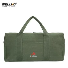 Холщовая дорожная сумка, Мужская большая сумка для багажа, коричневая сумка для мужчин, сумка на плечо с буквами, мужская сумка через плечо, сумка для путешествий, одноцветные сумки XA33WC