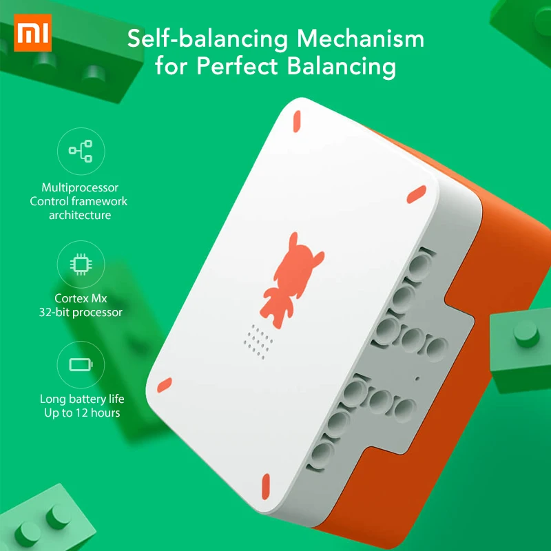  Xiaomi MITU Robot Builder DIY Building Blocks Robot Building and Coding Kit Bluetooth 4.0 Programma