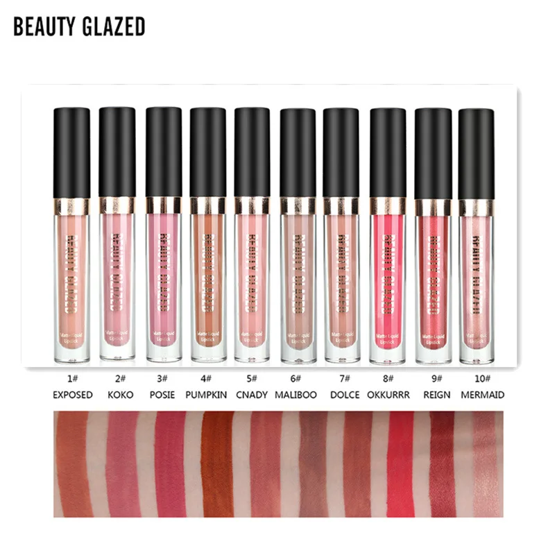 Buy Beauty Glazed matte lipstick Long lasting Lip