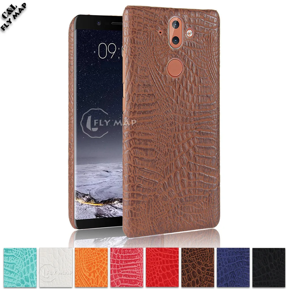 Crocodile Case for Nokia 8 Sirocco TA-1042 TA-1005 Hard PC Protective Phone Cover Nokia8 TA 1042 1005 Housing | Мобильные телефоны
