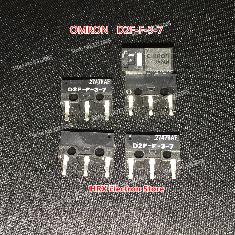 

10PCS/LOT Mouse Micro Switch D2F-F-3-7 Mouse Button New Original