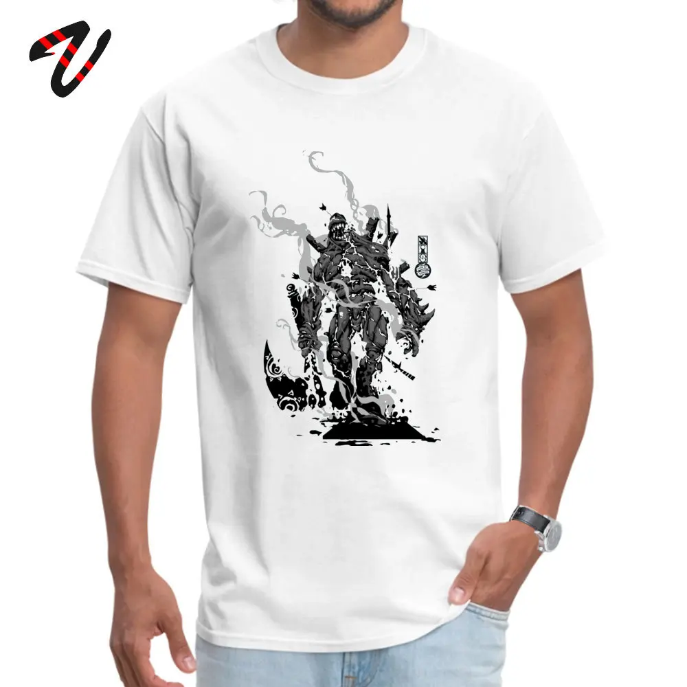 Crazy All Cotton T Shirts for Men Short Sleeve Design Tops T Shirt Brand Summer Crewneck Top T-shirts Design Wholesale The Game of Kings Wave Two The Black King Bish white