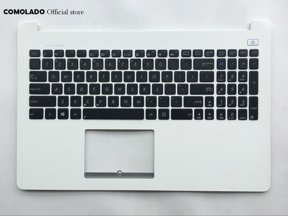 

US English keyboard For ASUS X502 X502C X502A X502U X502EI X502X X502CA Palmrest Cover White C Shell keyboard US Layout