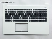 US English keyboard For ASUS X502 X502C X502A X502U X502EI X502X X502CA Palmrest Cover White C Shell keyboard US Layout US English keyboard For ASUS X502 X502C X502A X502U X502EI X502X X502CA Palmrest Cover White C Shell keyboard US Layout