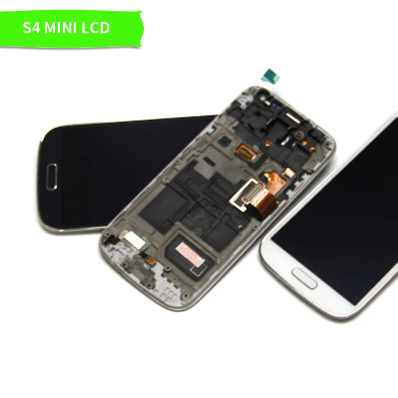 Черный/белый/синий для samsung Galaxy S4 Mini i9195 i9190 9195 ЖК дисплей кодирующий