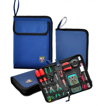 

Oxford Canvas Waterproof Storage Hand Tool Bag Screws Nails Drill Bit Metal Parts Fishing Travel Makeup Organizer Pouch Bag Case
