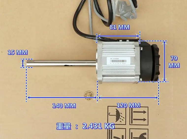 NdFeB высокопрочный Магнитный 220V высоковольтный DC бесщеточный мотор Серводвигатель(домкрат) Мотор