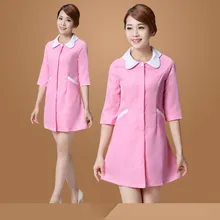 Новое поступление отель униформа лабораторное платье женский с коротким рукавом медицинская форма наряд салон красоты спа модная рабочая одежда
