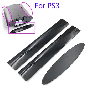 

Black Hard Drive HDD Bay Door Cover For PS3 4000 Console Front Housing Case Left Right Faceplate Panel