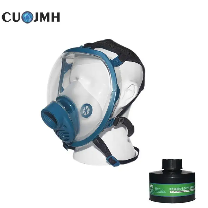 

K 4 Grade Two Tank 800 Face Mask Full Facepiece Respirator Gas Mask Facility Safety Uv Protection Dedicated Face Mask