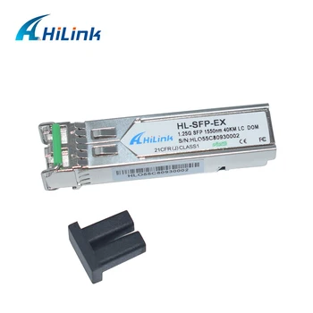 

(5pcs/Lot) Free Shipping! Duplex LC 1000Base-ZX 1550nm SM 1.25G 40km SFP Transceiver with DOM Function