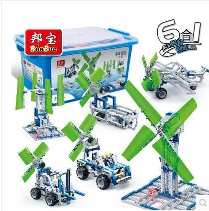 

BB Model Compatible with BB6906 746Pcs Windmill Models Building Kits Blocks Toys Hobby Hobbies For Boys Girls