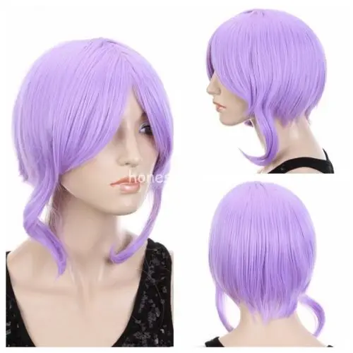 Topwig Queen Hair 70cm Fashion Sexy Style Anime Cheap Purple Cosplay Hairstyles Short Hair Fashion Women Hair Wigs Wig Box Wig Bobwig Color Aliexpress