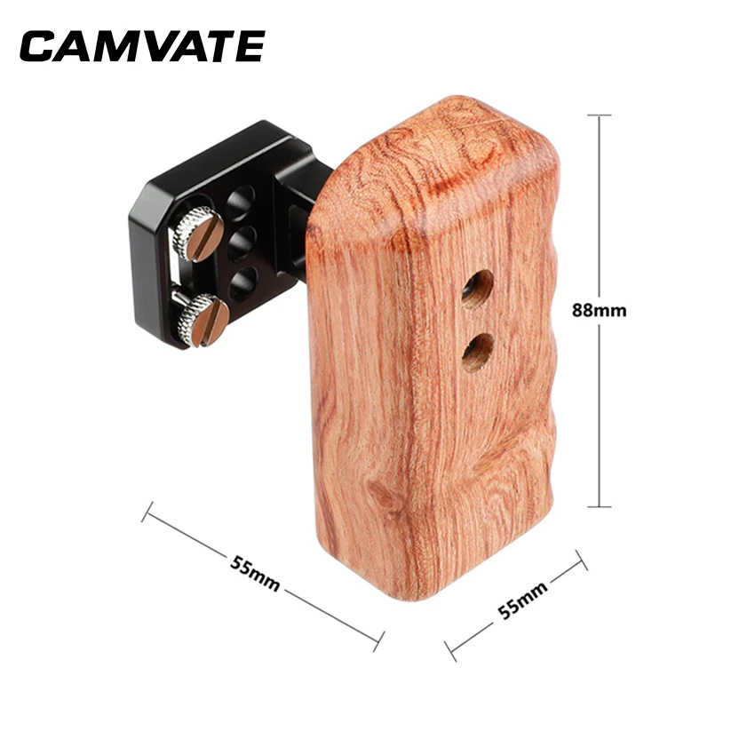 CAMVATE деревянная ручка (правая) для Panasonic GH серии C1649|Аксессуары фотостудии| |