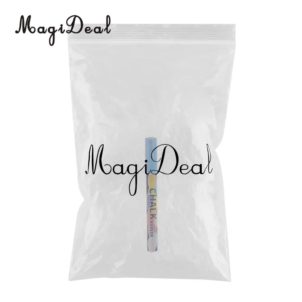  Liquid Chalk Markers Chalk Pens For Chalkboard, Whiteboard, Blackboard, Window, Glass, LED Board 3mm Reversible Tip