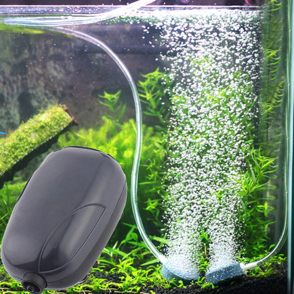 

New ABS Plastic 3W long life Energy Efficient Aquarium Oxygen Fish Air Tank Pump Super Silent Pumps US EU Plug Type practical