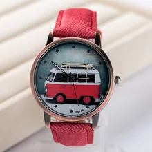 2015 New Style High Quality Vintage Fashion Cowboy Leather Strap Watch For Women Wristwatch Quartz Dress Watch Clock Hours saat