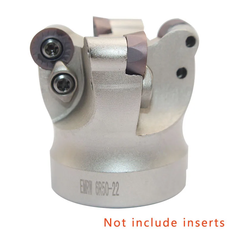 

1pc EMRW 6R 50 22 Face CNC Lathe Machine Tool Mill Indexable Milling Cutter Holder for RPMT1204 Round Inserts